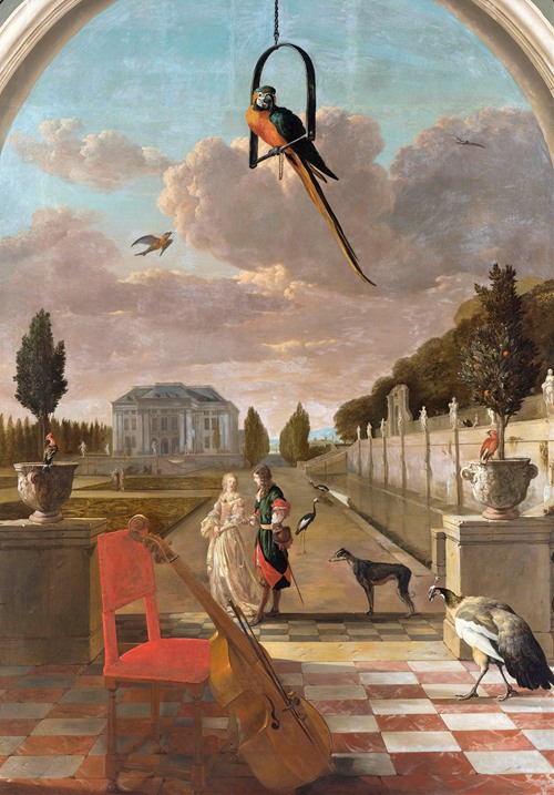 Park with Country House
