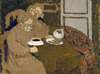 Two Women Drinking Coffee