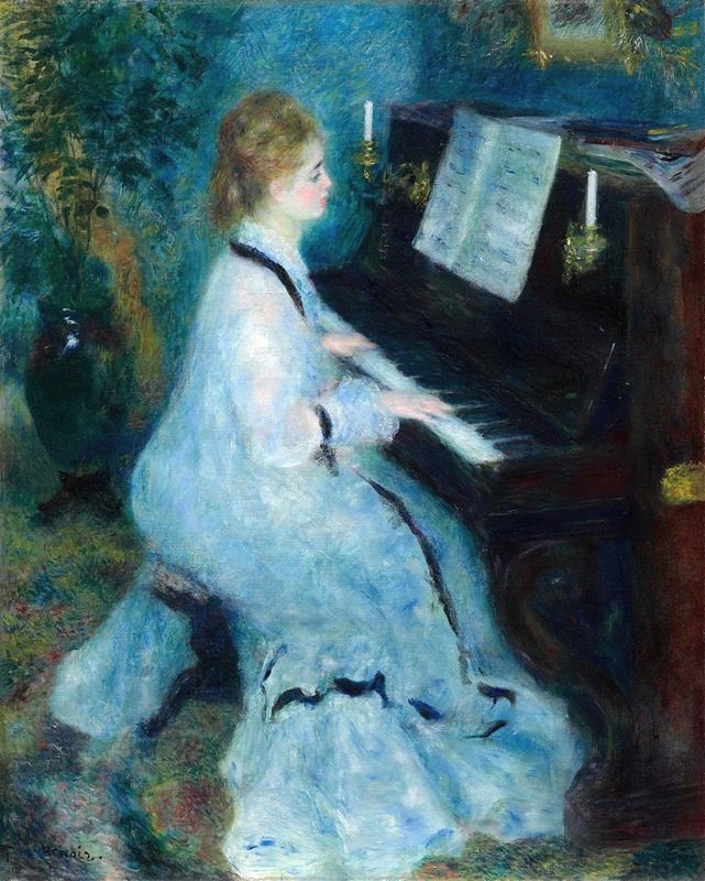 Pierre-Auguste Renoir - Woman at the Piano
