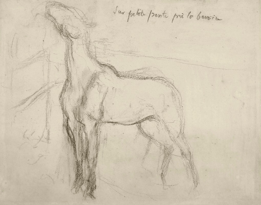 Edgar Degas - Cheval